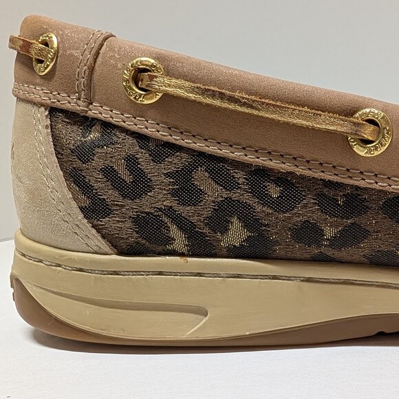 Sperry Top-Sider Angelfish Leopard Jacquard Boat Shoe - Picture 14 of 16